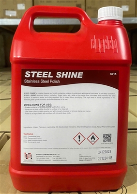 Nước làm sạch bề mặt kim loại steel shine                                                                                        